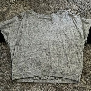Victoria’s Secret/pink small gray long sleeve